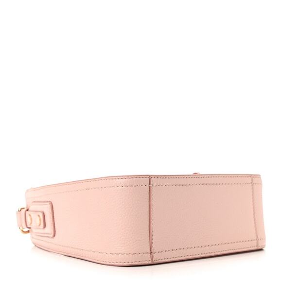 Marc Jacobs Peach Orange Pink Small Leather Mini Bucket/Shoulder Bag - Picture 3 of 16